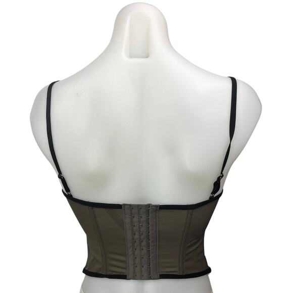 Urban Outfitters Modern Love Lace Spaghetti Strap Cami Camisole Tank Corset Top - Picture 2 of 5